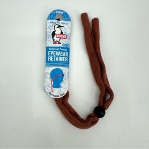 CHUMS Original Cotton Eyewear Retainer Standard Temples Unisex NEW Brown